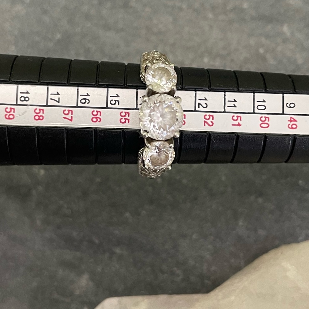 Tacori IV sterling silver trinity ring 7 - Picture 11 of 14